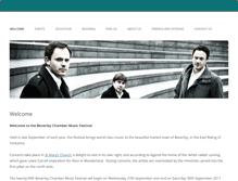 Tablet Screenshot of beverleychambermusicfestival.org.uk